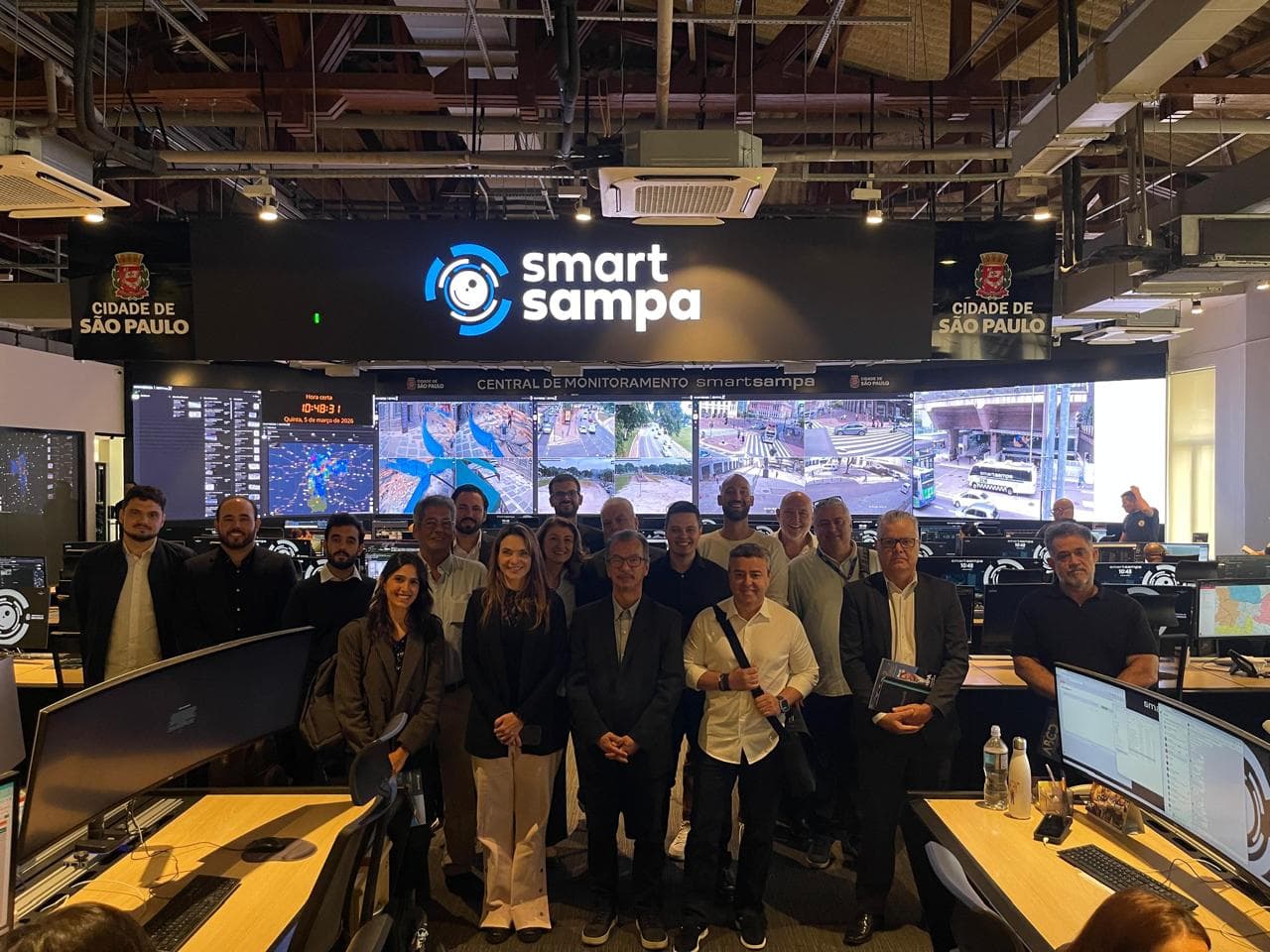 ASSOCIADOS DA ABCIP VISITAM PRODAM, SMART SAMPA E ILUMINA SP